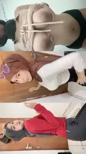 Ukhti Nazmi Joget Tiktok Pamer Toge