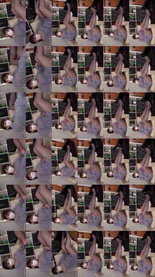 [UNCENSORED-LEAK] OLM-270 H-cup busty, big-assed, curvy, beautiful-legged lady's insatiable pussy cums like crazy in this pantyhose play! Ena Koume