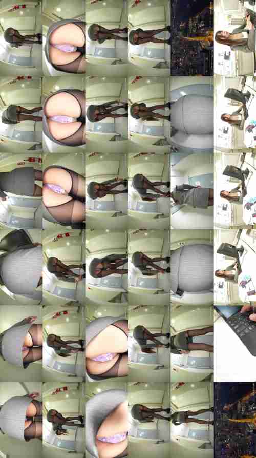 [UNCENSORED-LEAK] SMOK-028 [Breast flashing sexual harassment] Married busty female boss Miu Arioka teases her young subordinate with her cleavage and plays with his erection while they are alone in the office during overtime.