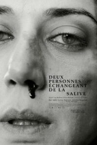 Two People Exchanging Saliva